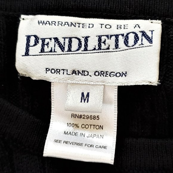 Pendleton Short Sleeve Cable Knit Sweater Shirt - Picture 5 of 7